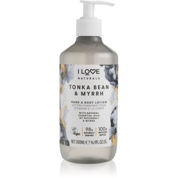 I Love Naturals Tonka Bean & Myrrh lapte de corp - imagine 2